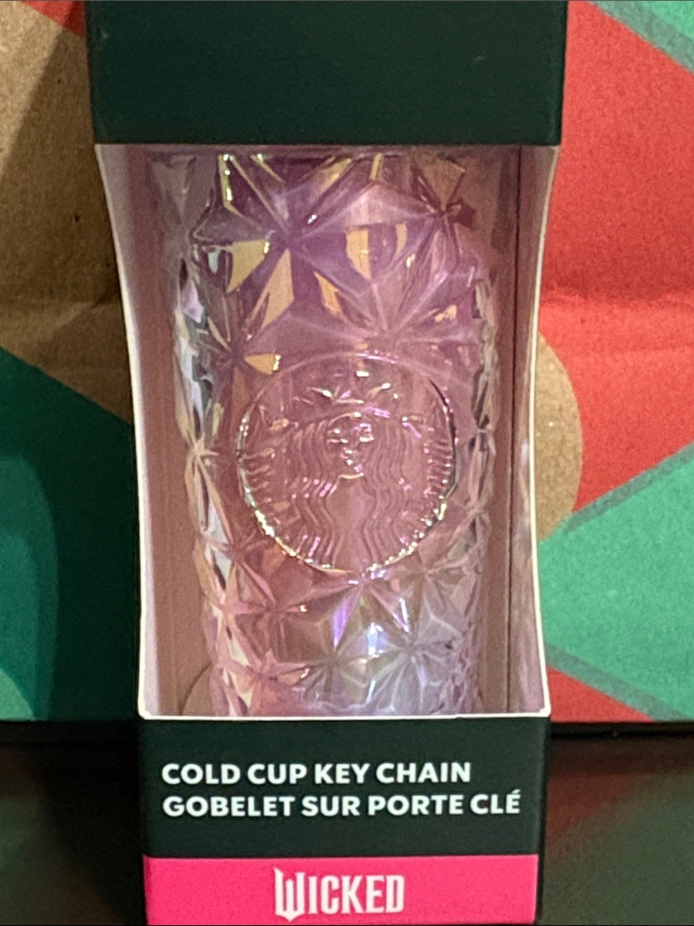 Starbucks Wicked Cold Cup Key Chain 🩷💚 - Picture 2 of 4